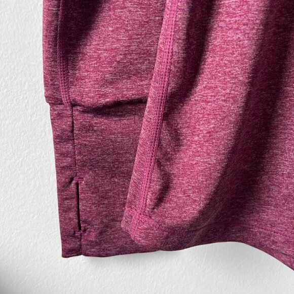 Lululemon Pleat Back Long Sleeve Pullover Bordeaux Size 8 NWOT - Picture 8 of 12